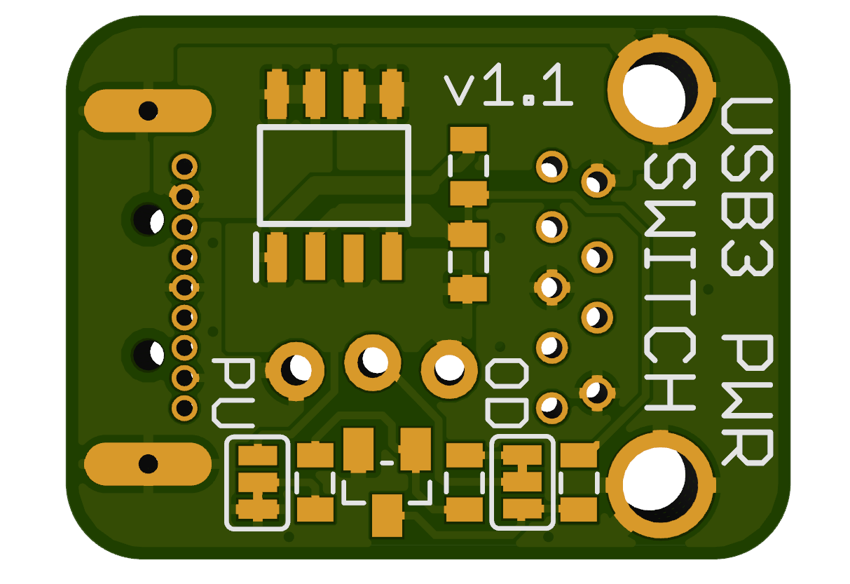 USB3 Power Switch PCB