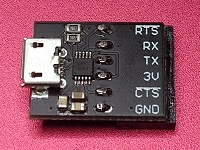 Micro USB CDC Serial Adaptor (3V3)